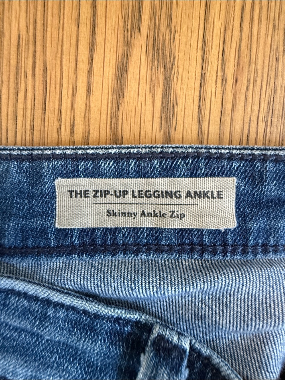 AG Adriano Goldschmied Zip-Up Legging Ankle Skinny Jeans Size 25 - Picture 8 of 15